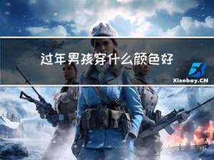 过年男孩穿什么颜色好图片