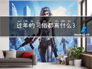 过年的习俗都有什么30字