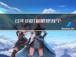 过年的时候吧把我个