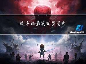 过年的最美发型图片