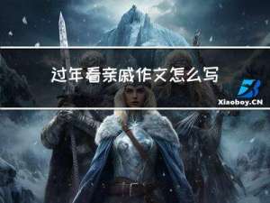 过年看亲戚作文怎么写