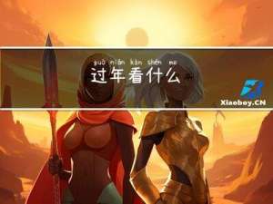 过年看什么
