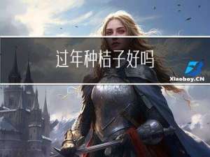 过年种桔子好吗