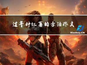 过年种红薯的方法作文