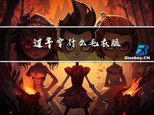 过年穿什么毛衣服