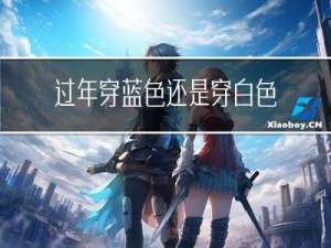 过年穿蓝色还是穿白色