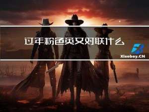 过年粉色英文对联什么意思