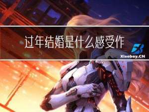 过年结婚是什么感受作文