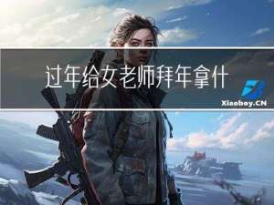 过年给女老师拜年拿什么