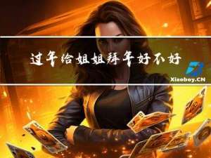 过年给姐姐拜年好不好呀