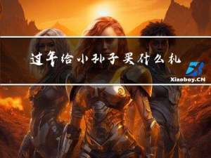 过年给小孙子买什么礼物好