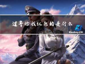 过年给我红包的是什么人