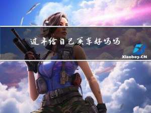 过年给自己买车好吗吗