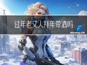 过年老丈人拜年带酒吗