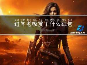 过年老板发了什么红包