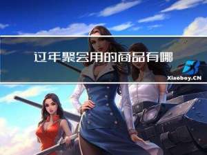 过年聚会用的商品有哪些