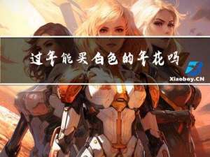 过年能买白色的年花吗