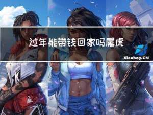 过年能带钱回家吗属虎