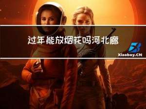 过年能放烟花吗河北廊坊
