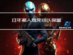 过年被人骂死可以报警吗