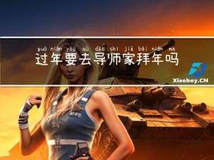 过年要去导师家拜年吗英文