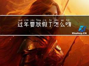 过年要放假了怎么嗨