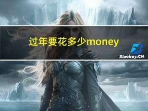 过年要花多少money