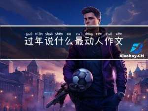 过年说什么最动人作文