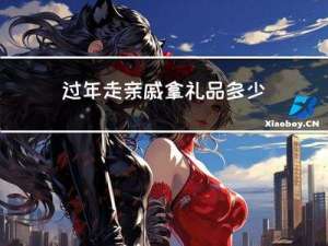 过年走亲戚拿礼品多少