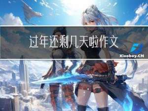 过年还剩几天啦作文