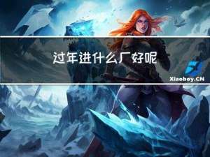 过年进什么厂好呢