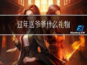 过年送爷爷什么礼物