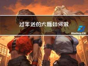 过年送的大雁如何做