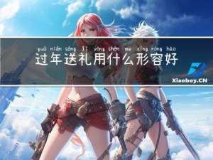 过年送礼用什么形容好