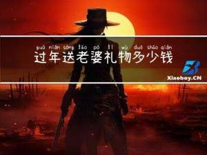 过年送老婆礼物多少钱合适