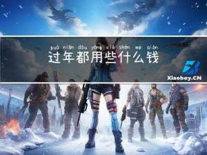 过年都用些什么钱