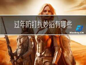 过年防打扰妙招有哪些
