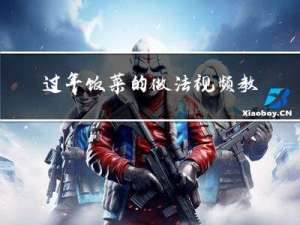 过年饭菜的做法视频教程