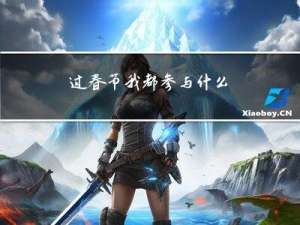 过春节我都参与什么