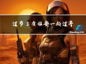 过节了有谁要一起过年