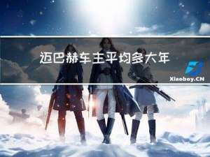 迈巴赫车主平均多大年龄