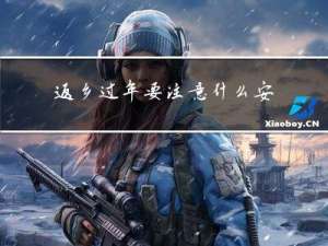 返乡过年要注意什么安全