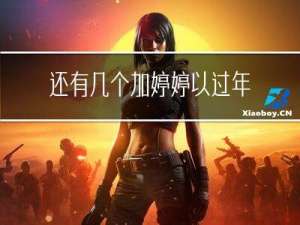 还有几个加婷婷以过年了