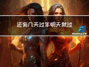还有几天过年明天就过年了