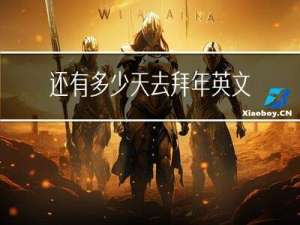 还有多少天去拜年英文