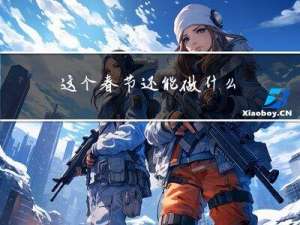 这个春节还能做什么