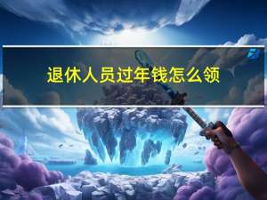 退休人员过年钱怎么领