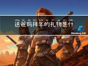 送爸妈拜年的礼物是什么