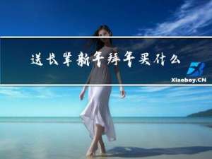 送长辈新年拜年买什么礼物
