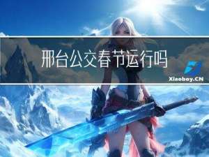 邢台公交春节运行吗